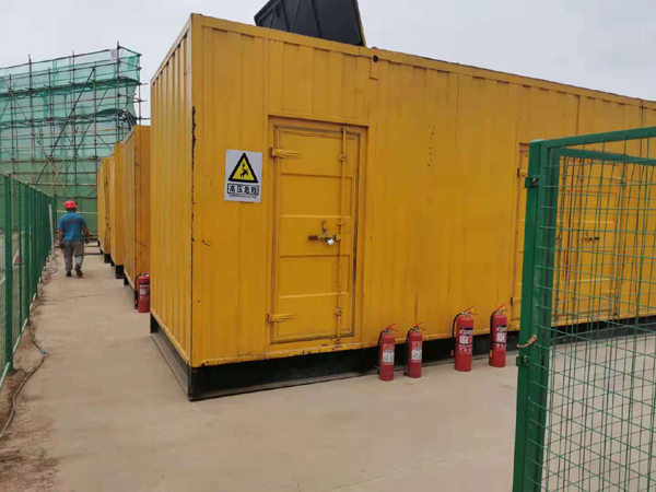 竞秀出租发电机柴油发电机组受潮后，该如何处理？