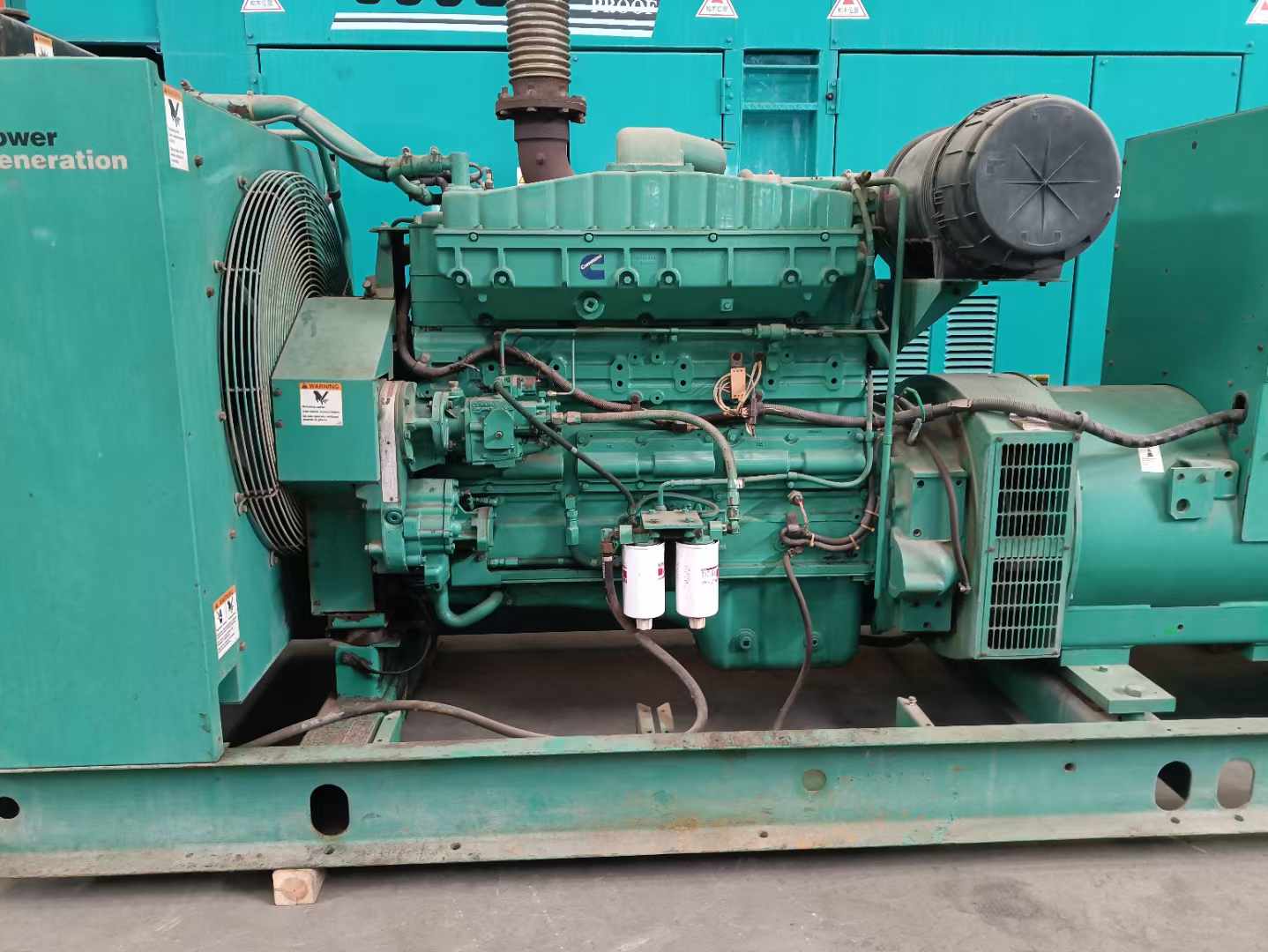 竞秀过载会对 600kW 柴油发电机组造成哪些损害？